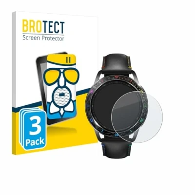 Abbildung von BROTECT Entspiegelungs Schutzglas für Xiaomi Watch S3 (3 Stück) Schutz Folie Panzerfolie Glas Matt [Extrem Kratzfest 9H, Anti Reflex]