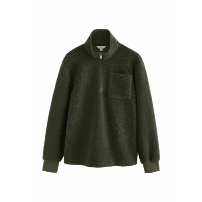 Abbildung von Next ZIP Fleecepullover, Herren, Größe: XXL, Green