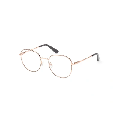 Abbildung von Guess Damen GU2933 028 Rahmen von BRILLEN Metall Gold Rund Normal