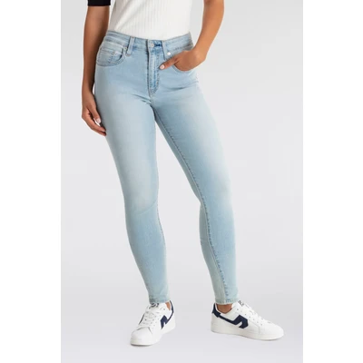 Abbildung von Levi&#039;s 721 HIGH RISE Skinny Cool Jeans Fit night&#039;s Breeze, Damen, Größe: 27x28, breeze