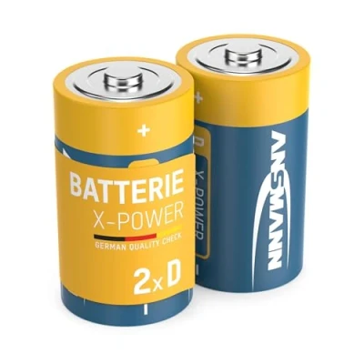 Abbildung von ANSMANN AG 2x X Power Alkaline Batterie Mono D / LR20