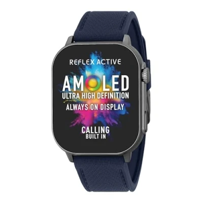 Abbildung von Reflex Active Amoled Series 29 Herren Smartwatch mit 5,1 cm (2,04 Zoll), Herzfrequenzmesser, Blutsauerstoff, IP68 wasserdicht, Fitness Tracking für iOS + Android
