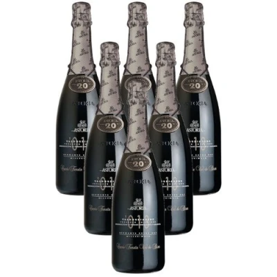 Abbildung von Prosecco Valdobbiadene Superiore Millesimato DOCG Astoria Italienischer Sekt (6 flaschen 75 cl.)