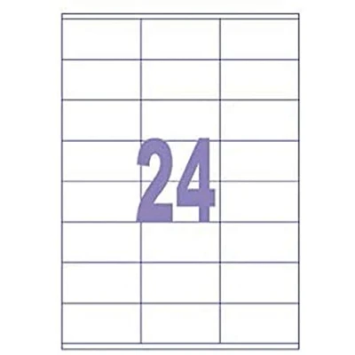 Abbildung von Etiketten ILK Kangaro 70x36mm Box 100 Blatt 24 per
