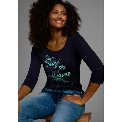 Abbildung von KangaROOS 3/4 Arm Shirt, mit auffälligen Schriftzügen