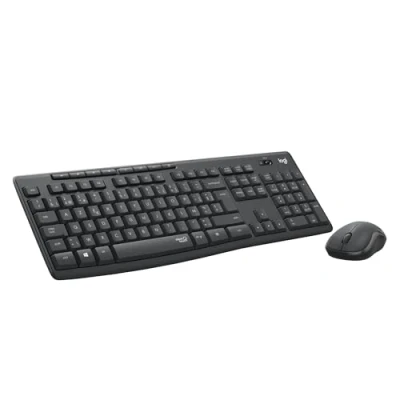 Abbildung von Logitech MK295 Draadloze Toetsenbord en Muis Zwart BE AZERTY