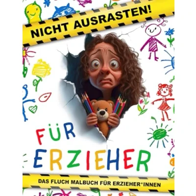 Abbildung von Nicht ausrasten: Das Fluch Malbuch für Erzieher