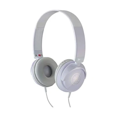 Abbildung von Yamaha HPH 50WH Kopfhörer, weiß Schlichter On Ear Kopfhörer mit hochwertigem Sound Kompaktes Design passend zu Keyboards &amp; Digital Pianos