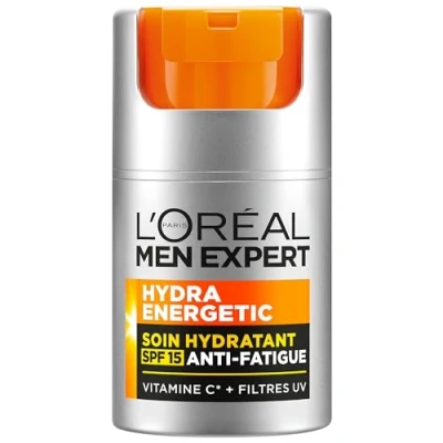 Abbildung von L&#039;Oréal Men Expert Hydra Energetic Feuchtigkeitspflege SPF15 Anti Fatigue 50 ml