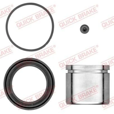 Abbildung von QUICK BRAKE 114 5344 Bremssattel Reparatursatz mit Kolben 60 OPEL: Insignia A Sports Tourer, Astra J Schrägheck, Tourer