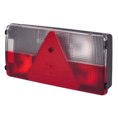 Abbildung von HELLA 2VB 341 032 141 Heckleuchte rechts transparent grau für Anhänger, ohne Glühlampen