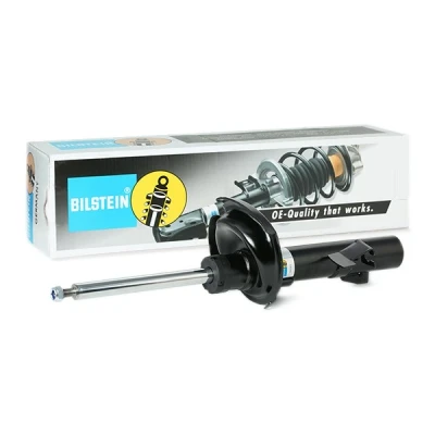 Abbildung von BILSTEIN B4 OE Replacement 22 112811 Stoßdämpfer Vorderachse links Gasdruck Zweirohr Federbein unten Platte, oben Stift VOLVO: C70 2 Cabriolet, C30