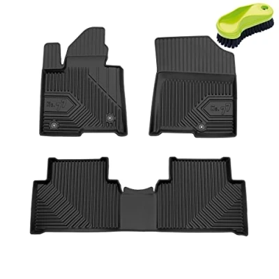 Abbildung von FROGUM No.77 Gummimatten Ganzjahresset von Auto Fußmatten Autofussmatten für Kia Sorento IV XL ab 2020 Langlebiges TPE Material