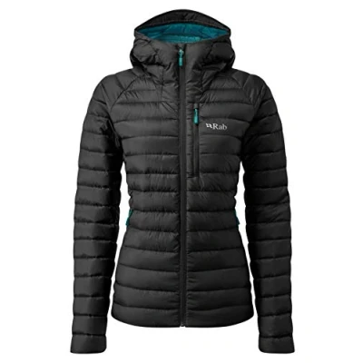 Abbildung von Rab Microlight Alpine Jacke Herren schwarz