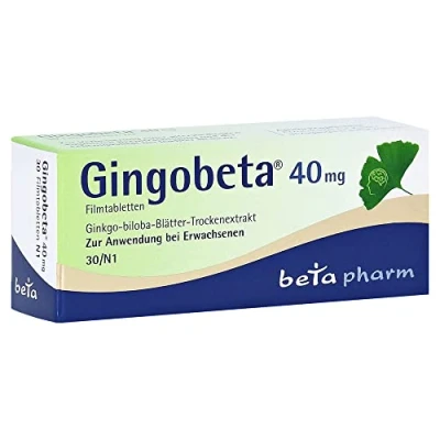 Abbildung von Gingobeta 40 mg Filmtabletten 30 St