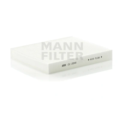 Abbildung von MANN FILTER CU 2545 Innenraumfilter Partikelfilter 252 216 32 SKODA: Roomster, Fabia I Schrägheck, 2 SEAT: Ibiza 4 ST