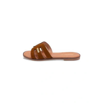 Abbildung von Les Tropeziennes par M Belarbi Hamiga Pantolette flach, Damen, Größe: 36, Cognac color Schuhe