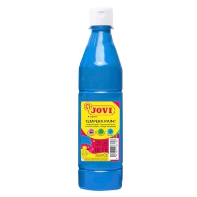 Abbildung von Jovi Plakatfarbe / Temperafarbe 500ml Flasche cyanblau