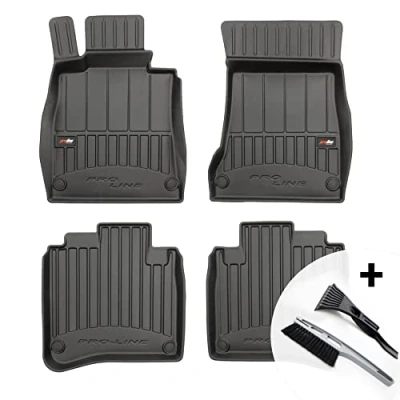 Abbildung von moto MOLTICO 3D Gummimatten Auto Fußmatten Gummi Automatten 4 teilig Set passend für Mercedes Benz S Klasse W222 2013 2020
