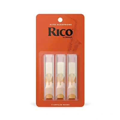 Abbildung von D&#039;Addario Saxophon Blätter Rico Alto Saxophone Reeds RJA0330 Stärke 3.0 3 Stück