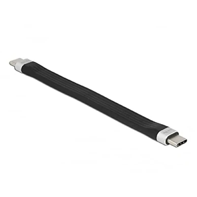 Abbildung von Delock USB 3.2 Gen 2 FPC Flachbandkabel Type C™ zu 13,5 cm PD 3 A E Marker