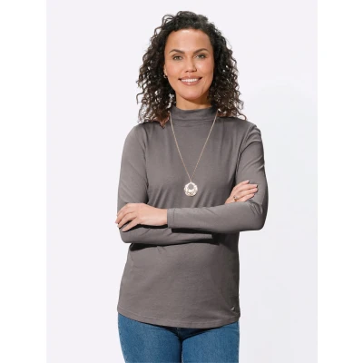 Abbildung von Casual Looks Stehkragenshirt &quot;Stehkragen Shirt&quot;