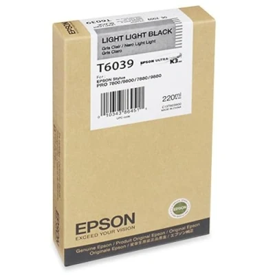 Abbildung von Epson C13T603940 Helles Hellschwarz Druckerpatrone