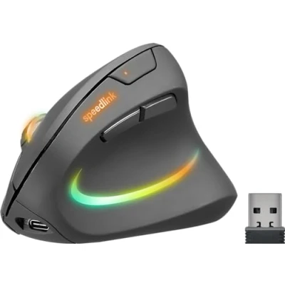 Abbildung von Speedlink PIAVO PRO Illuminated Rechargeable Vertical ergonomische Maus (kabellos)