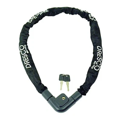 Abbildung von Dresco kettenschloss 120 cm x 7 mm schwarz