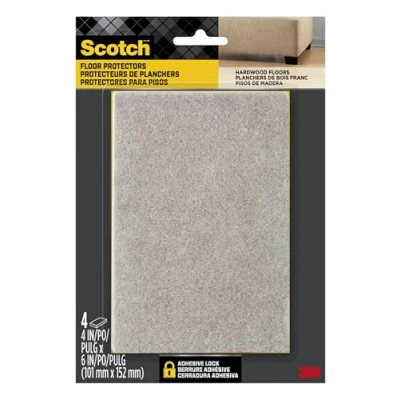 Abbildung von Scotch Mounting, Fastening &amp; Surface Protection SP840 3M, beige, 4 Pads