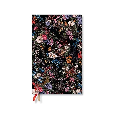 Abbildung von Floralia (William Kilburn) Maxi Horizontal 12 month Dayplanner 2024 (Elastic Band Closure)