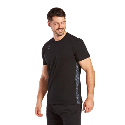 Abbildung von Erima Team Essential T Shirt schwarz, XL Herren