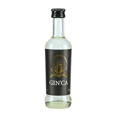 Abbildung von GIN&#039;CA Peruvian Dry Gin, 40% vol, Premium Gin aus Peru, MINI Flasche 50ml