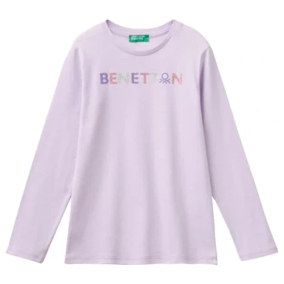 Abbildung von United Colors of Benetton Mädchen M/L 3i1xc10kc T Shirt, violett, 150 cm