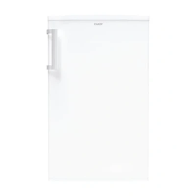 Abbildung von CANDY COT1S45EWH Mini Kühlschrank mit Gefrierfach, 106 Liter, für Tisch, Zimmer, Büro, geräuschlos, Temperatur einstellbar, 50 x 57 84 cm, Klasse F, Weiß