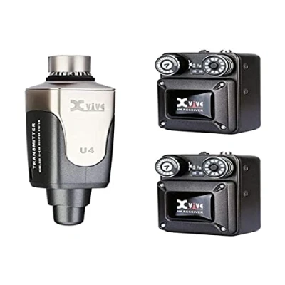 Abbildung von XVive U4 In Ear Monitor Wireless System Bundle, 1x Transmitter + 2x Receiver