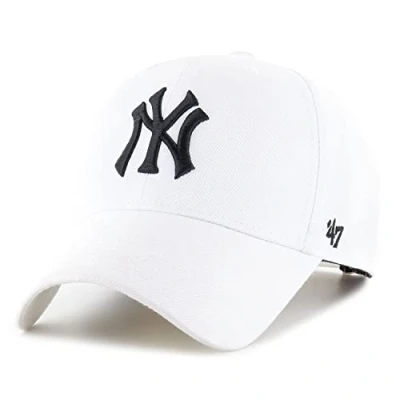 Abbildung von &#039;47 Brand Adjustable Cap MLB New York Yankees weiß schwarz