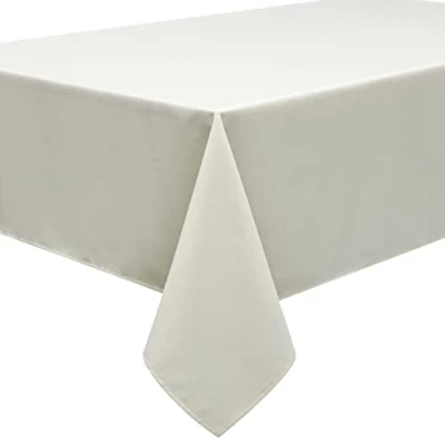 Abbildung von Quadratische Tischdecke Textil 180 x cm, Farbe wählbar Elfenbein Crème