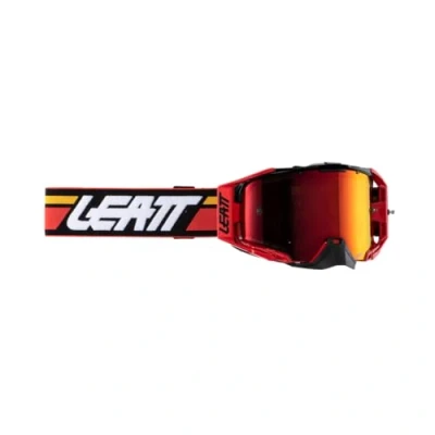 Abbildung von Leatt Velocity 6.5 Iriz Goggle anti fog Mirror lens Red