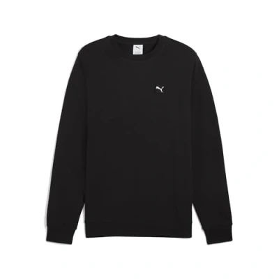Abbildung von Puma Essentials Elevated Crewneck Herren Mit Plain Black Größe: L