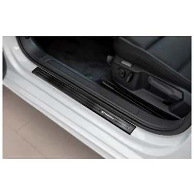Abbildung von tuning art XF502 3 Edelstahl Einstiegsleisten Set passend für Seat Tarraco 2018 , Farbe:Anthrazit