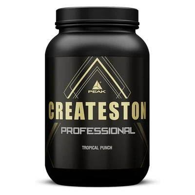 Abbildung von PEAK Createston Professional 1575g Geschmack Tropical Punch I 15 Portionen Post Workout ALL In One über 90 Schlüsselsubstrate mit Whey Protein &amp; Kohlenhydraten Creatin AKG Muskelaufbau 1575 g