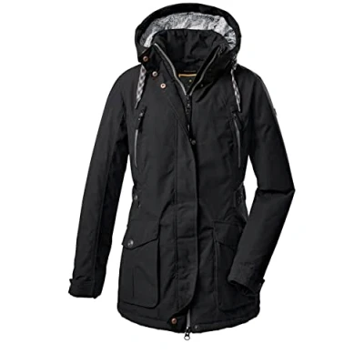 Abbildung von G.I.G.A. DX (GIGEQ Damen Casual Funktionsjacke mit abzippbarer Kapuze GW 62 WMN JCKT, schwarz, 36, 38725 000