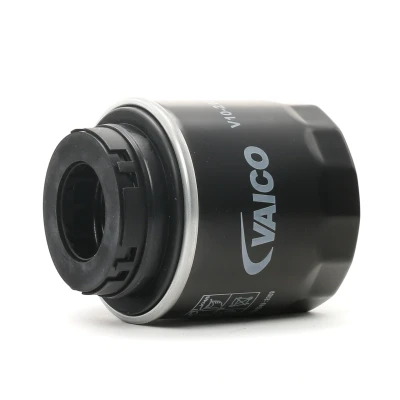 Abbildung von VAICO V10 2102 Ölfilter 3/4 16 UNF Original Qualität mit zwei Rücklaufsperrventilen Anschraubfilter VOLKSWAGEN: Polo V Schrägheck, GOLF 6