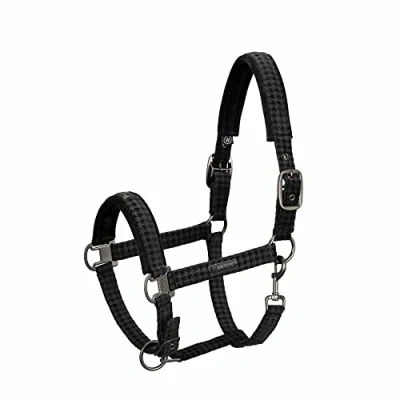 Abbildung von Eskadron Halfter Doublepin Velvet Stamp Schwarz Pony