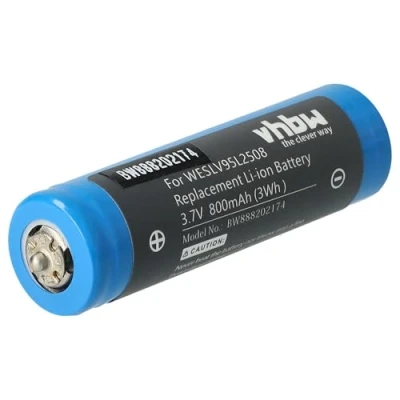 Abbildung von vhbw Akku kompatibel mit Panasonic ER GP80, LV9, LV9C, SB60, ES 8043 Rasierer Haarschneider (800mAh, 3,7V, Li Ion)