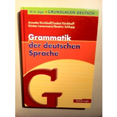 Abbildung von W. D. Jägel Grundlagen Deutsch: Grammatik der deutschen Sprache