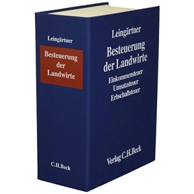 Abbildung von Besteuerung der Landwirte (ohne Fortsetzungsnotierung). Inkl. 41. Ergänzungslieferung