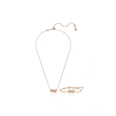 Abbildung von Swarovski SET Halskette, Damen, Größe: One Size, White