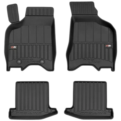 Abbildung von MOTOS Gummimatten Auto Fussmatte passend für Volkswagen Lupo 1998 2005 Verbessern Sie Ihren Reisekomfort mit Antirutschmatte 3D Allwetter fußmatten Auto, Schutz vor Verschmutzung